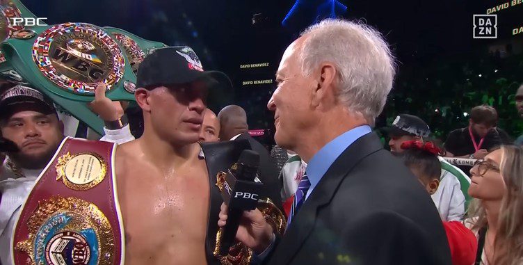 David Benavidez steamrolls Zurdo Ramirez, calls out Canelo