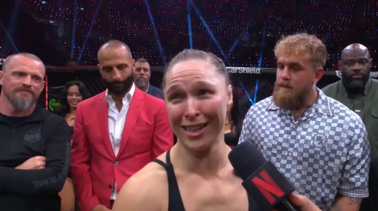 Ronda Rousey Finds Peace With MMA After Emotional Return Win