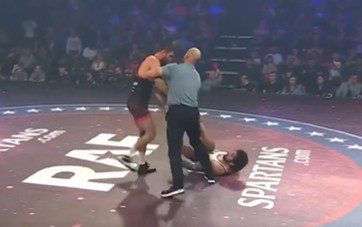 WATCH: Khamzat Chimaev Pins Dillon Danis; Wild Brawl Erupts 