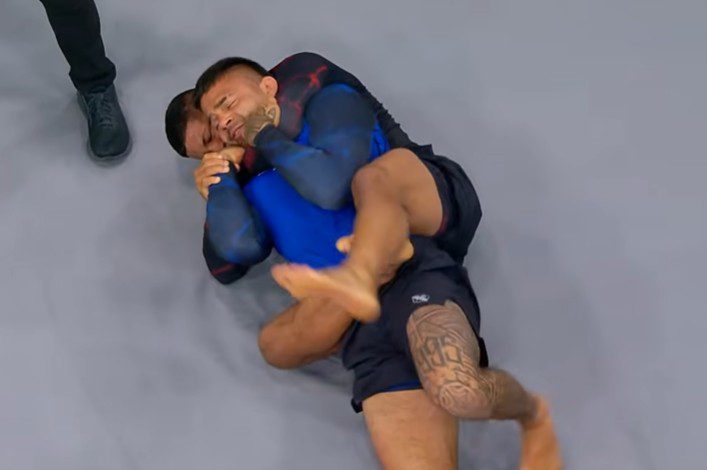 Gilbert Burns Returns With Quick Submission Win in UFC BJJ Debut