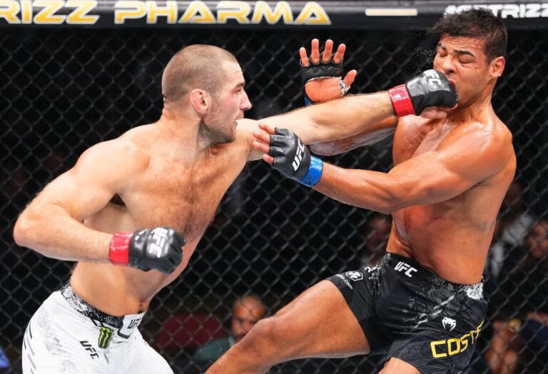 Paulo Costa Blames His Strategy, Wants Sean Strickland Rematch