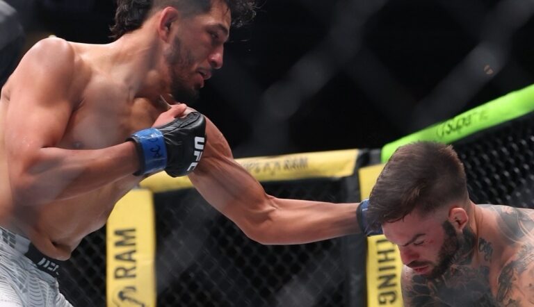 Adrian Yanez Stops Cody Garbrandt With First-Round Knockout at UFC 329