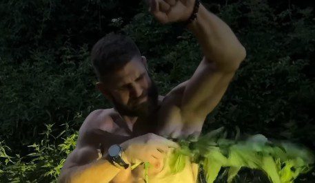 Jiri Prochazka Returns to Unusual Bushido Training With Stinging Nettles Ritual