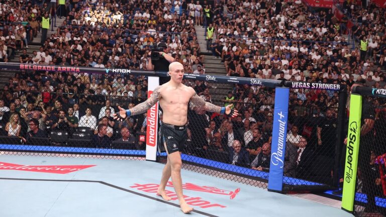 Navajo Stirling Stuns Jan Blachowicz With First-Round KO at UFC Belgrade